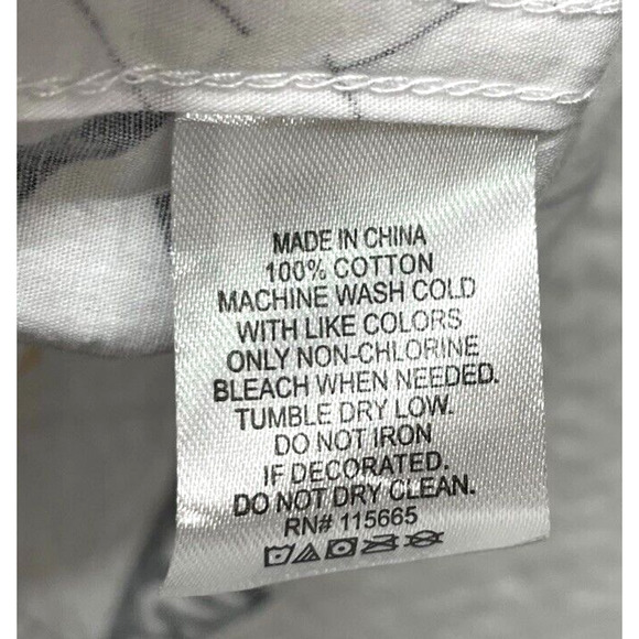 Naruto Shippuden Shirt Mens Small White All Over Print Ninja Anime Button Down - Picture 5 of 9